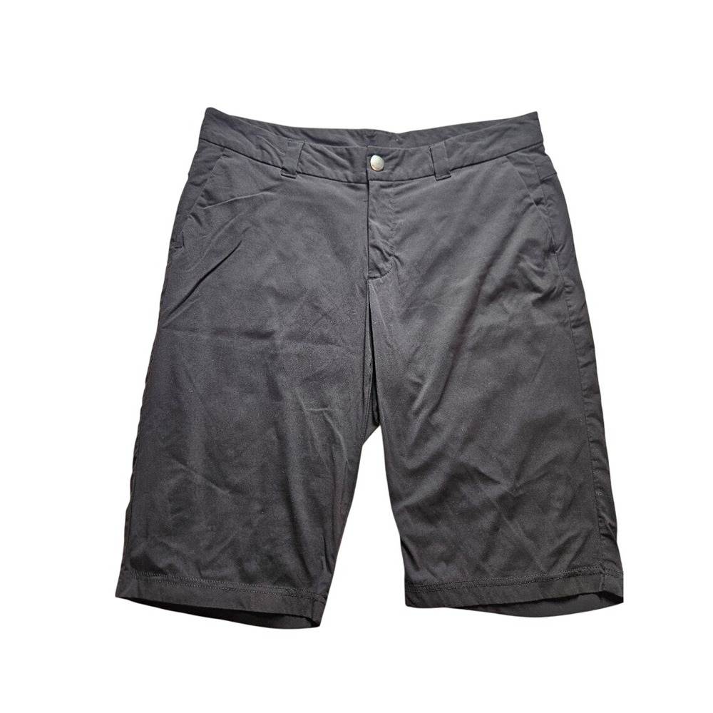Eddie Bauer Travex Womens Shorts Size T8 Black Hiking Outdoor Athletic Travel